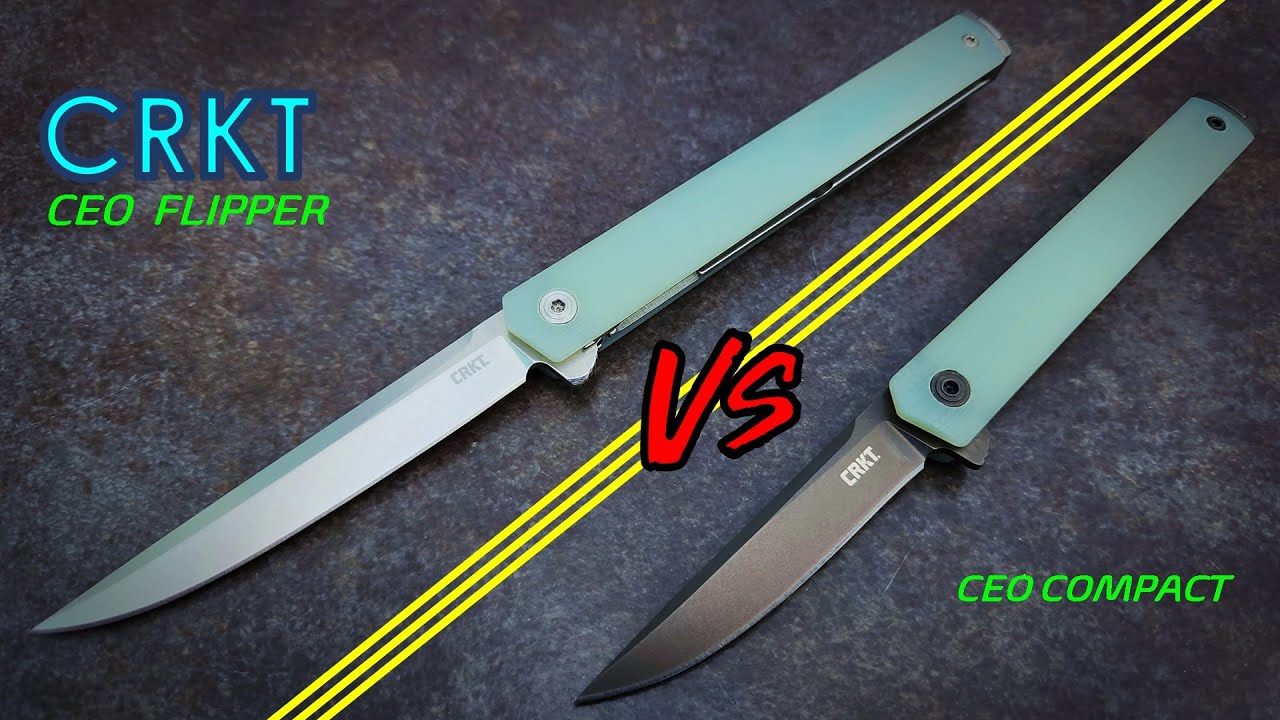 CRKT vs. CRKT / CEO Flipper vs. CEO Compact