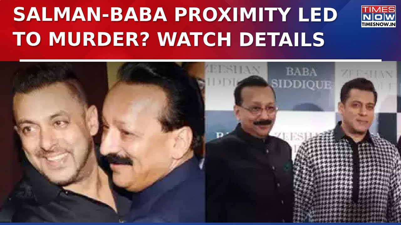 Baba Siddique Murder Case Probe: Layers Of Plot Unravel, Salman-Siddique Proximity Led To Murder?