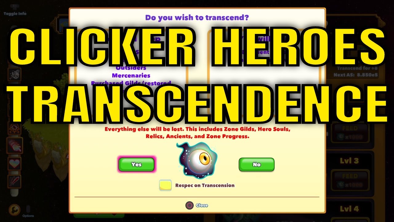 Clicker Heroes #272 - Transcendence