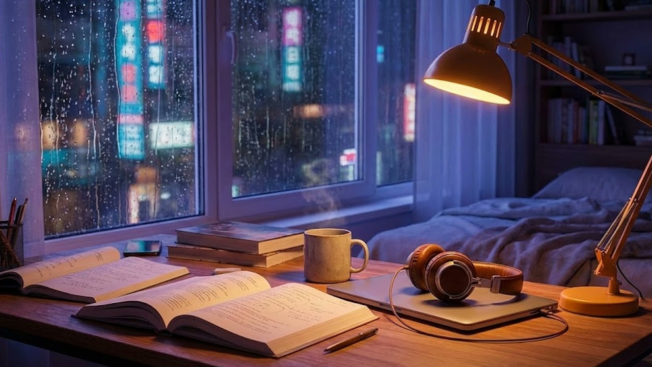 📚 a peaceful night to study ~ lofi hiphop mix [勉強・作業が捗るBGM]
