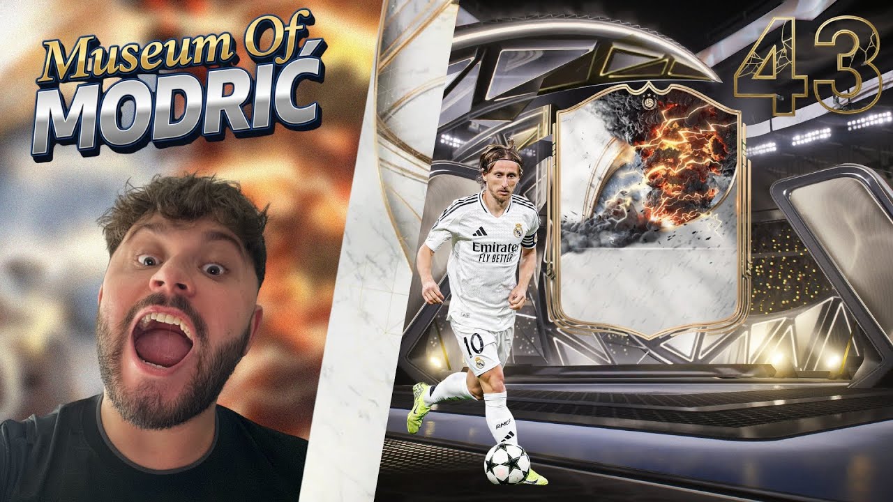 WE OPEN THE NEW ICON PLAYER PICK AND THIS IS WHAT WE GOT!!! Museum Of Modric # 43