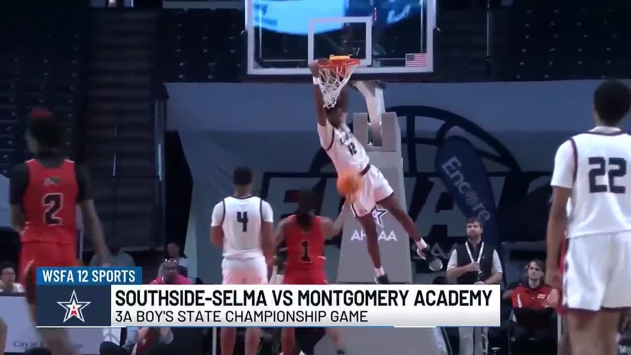 Southside-Selma vs. Montgomery Academy in 3A Boy's State Championship