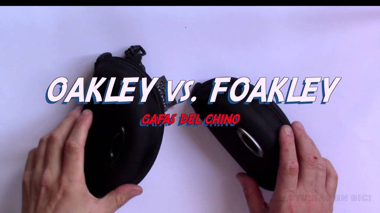 Oakley Jawbreaker vs. Foakley Jawbreaker, gafas de Ali Express