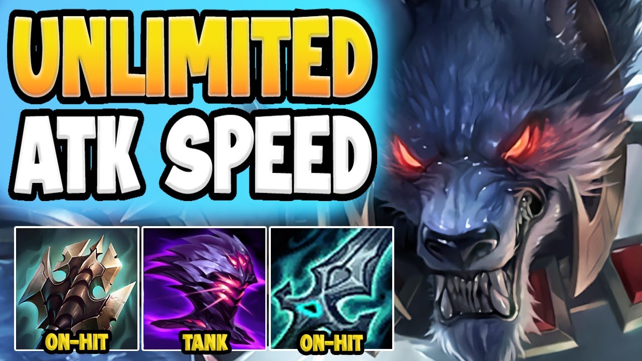 WARWICK BREAKS THE ATK SPEED CAP! LOOKS LIKE IM HACKING ITS SO FAST!