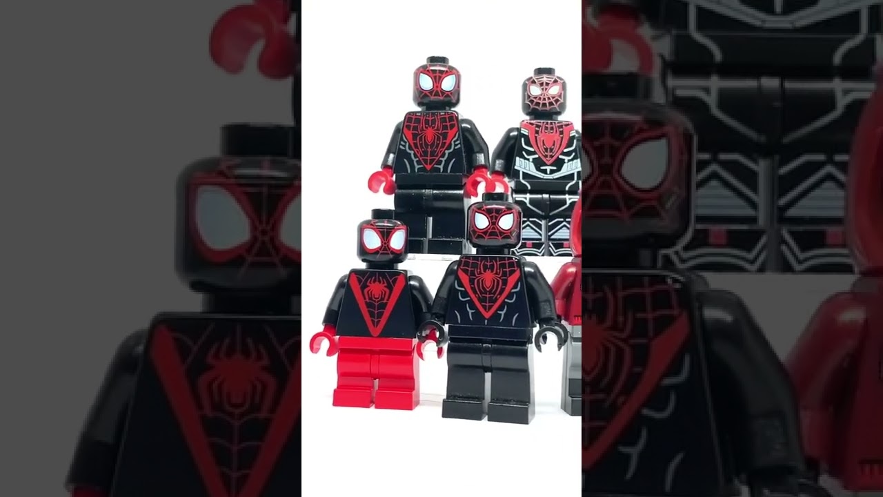 EVERY LEGO MILES MORALES MINIFIGURE EVER MADE!🕷