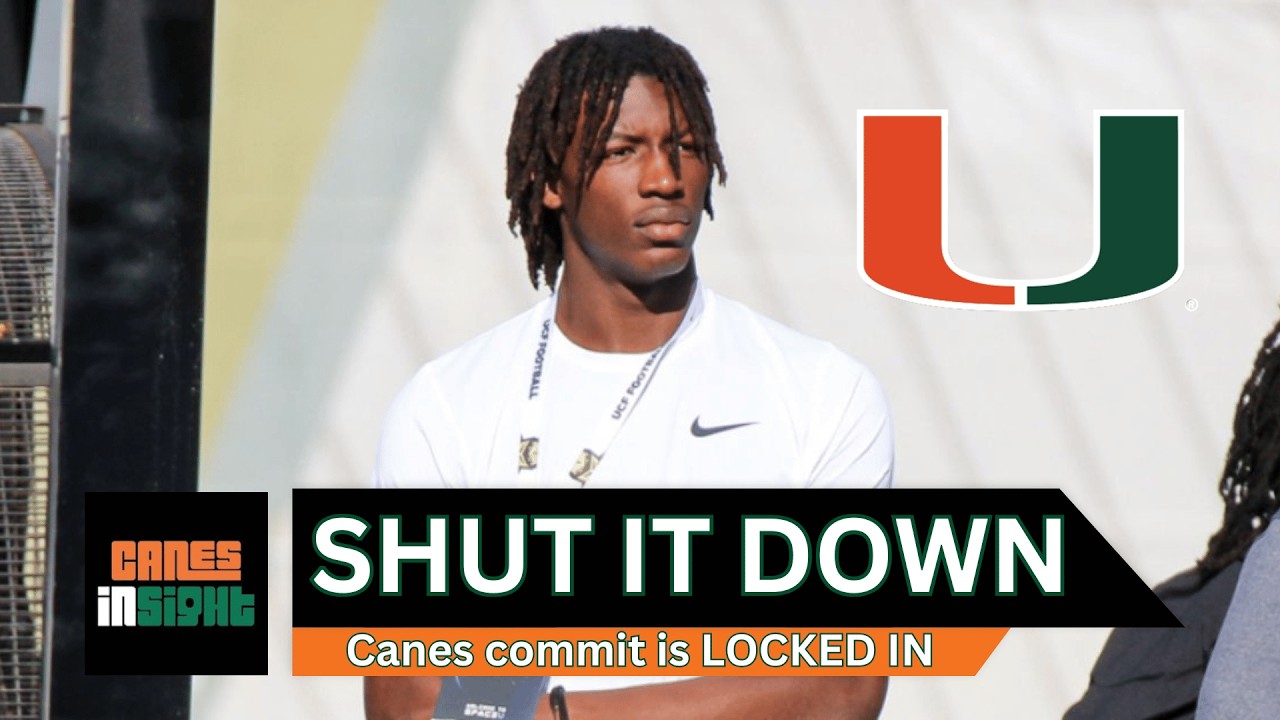 Top Canes commit SHUTS DOWN his recruitment!