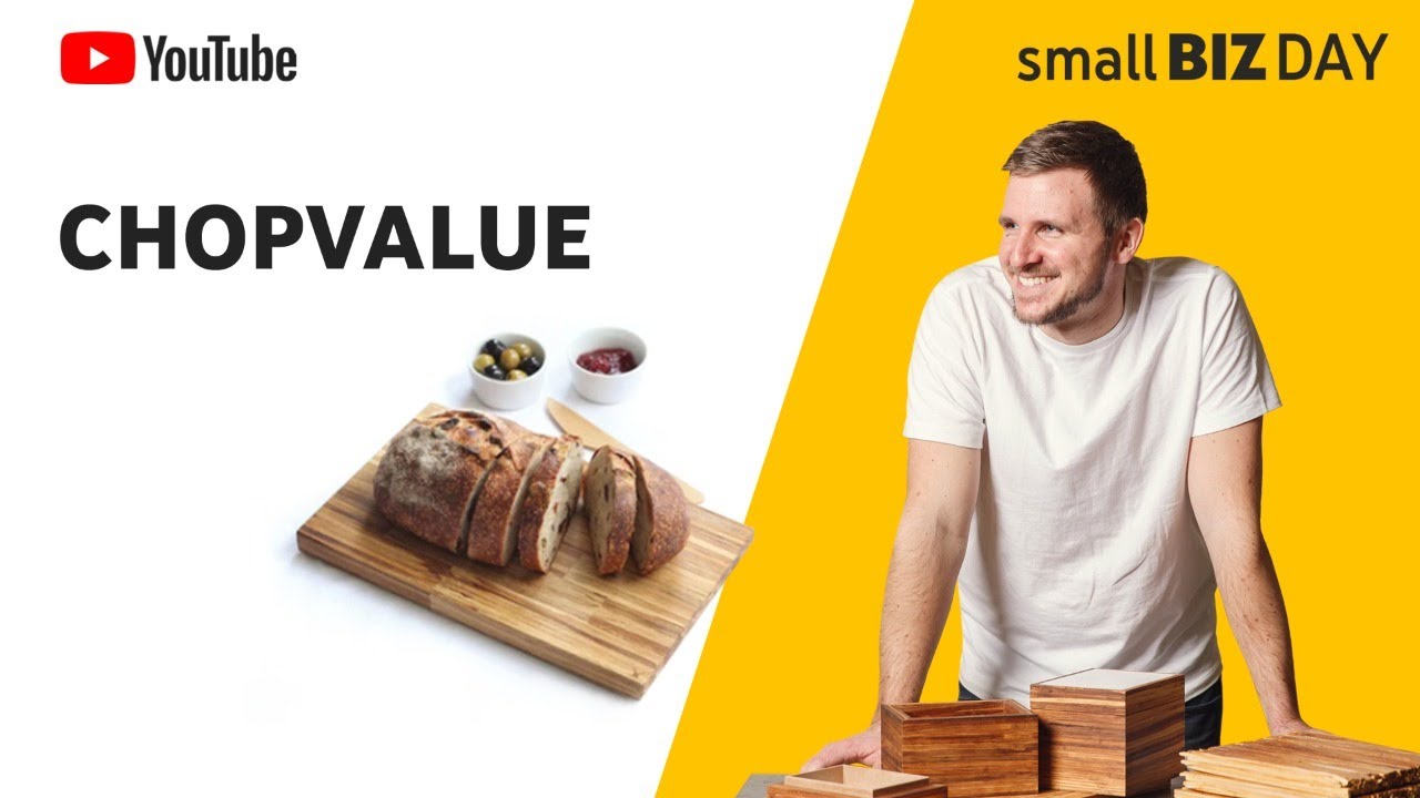 Shop ChopValue's Sustainable Home Decor and Furniture LIVE for YouTube Small Biz Day!