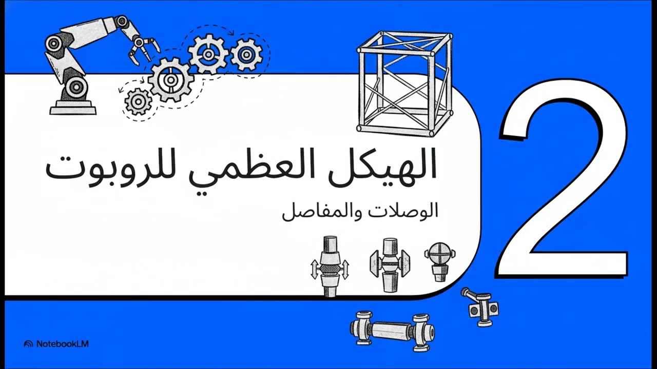 سر حركة الروبوت||Robotic Joints and Degrees of Freedom Configuration Space