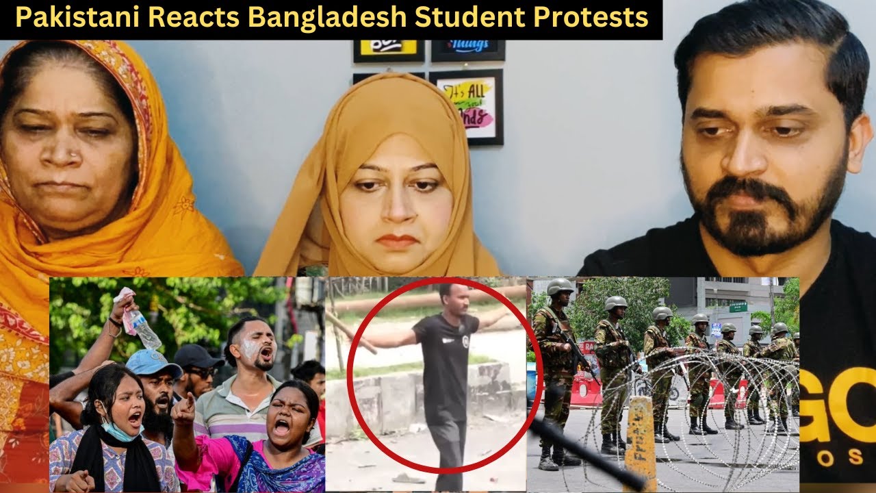 Bangladesh Student Protests | What Is Sheikh Hasina Afraid Of? | Pakistani  Media About Bangladesh