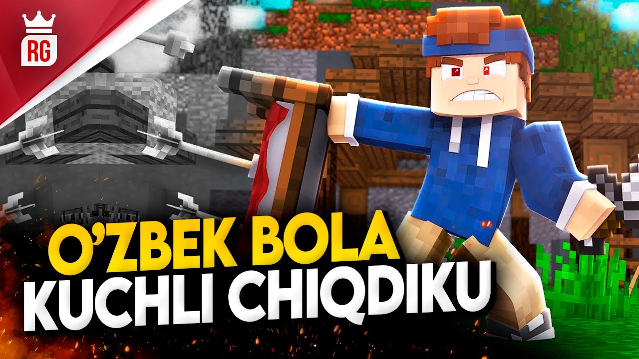 MINECRAFT ● O'ZBEK BOLA KUCHLI CHIQDIKU ● O'ZBEKCHA O'YINLAR