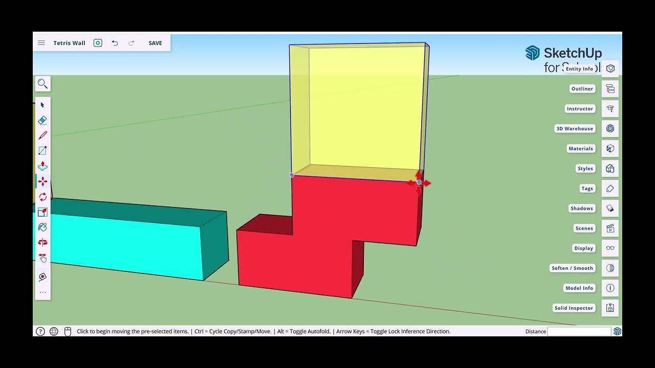 Using the Move Tool