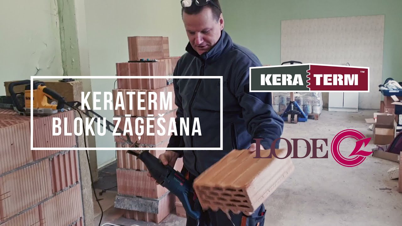 KERATERM BLOKU ZĀĢEŠANA