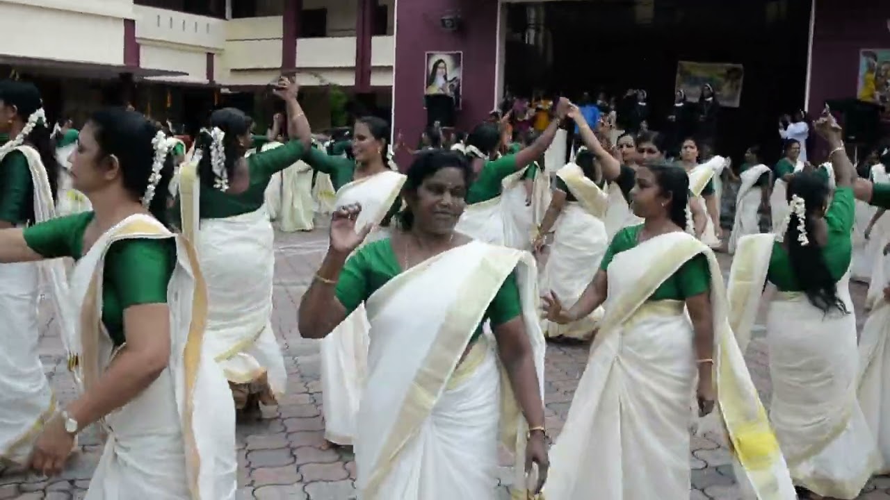 MEGA THIRUVATHIRA Infant Jesus English Medium School, Mavelikara Teachers Onam Celebration 2022