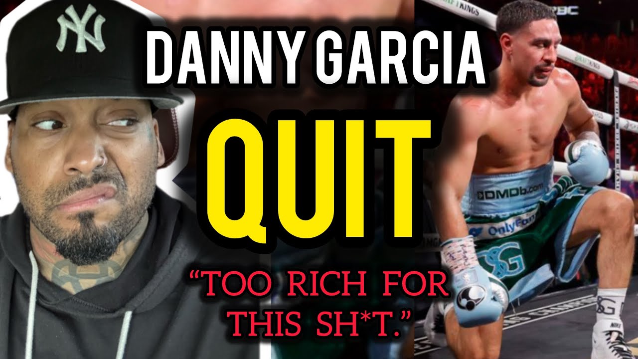 “Danny Garcia QUIT On The Stool.” Too Rich To Keep On Getting Hit.