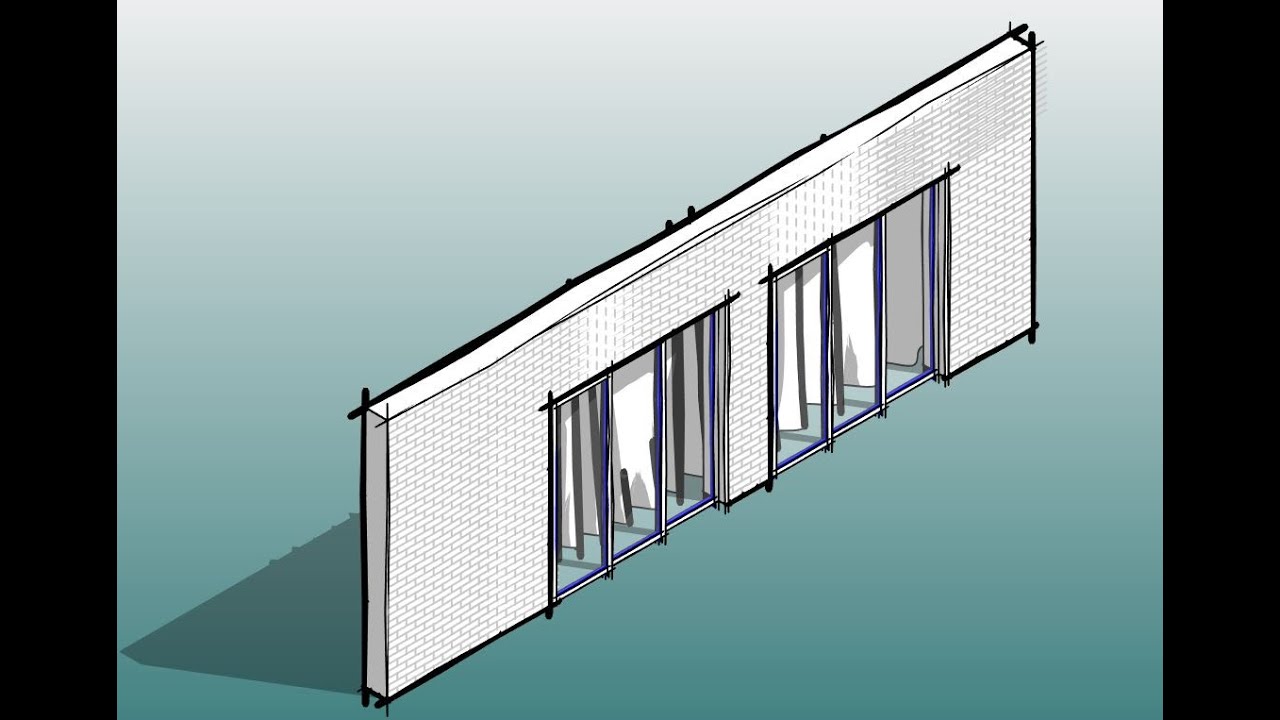 Revit Tutorial (Day 68) - Parametric Curtain Family