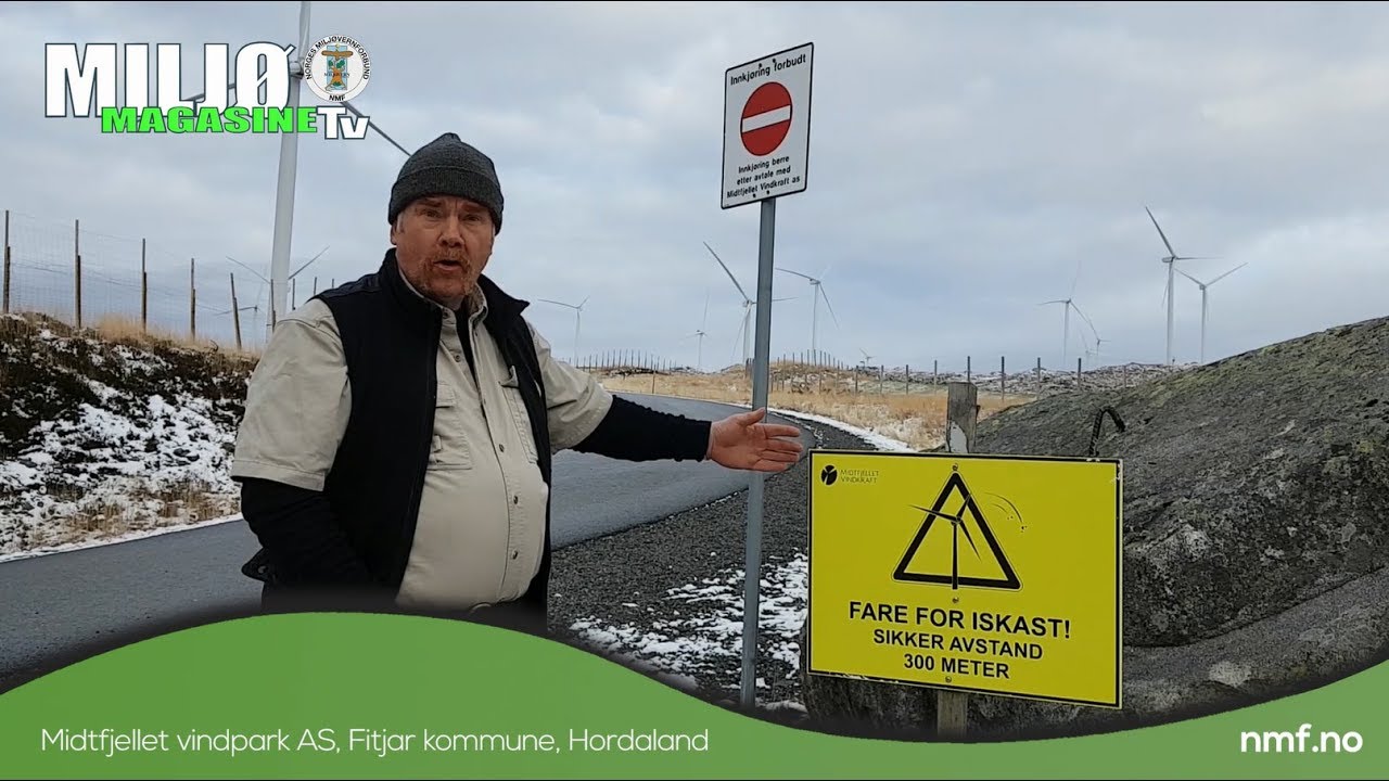 Miljømagasinet TV 2019 Midtfjellet Vindpark En norsk suksesshistorie?