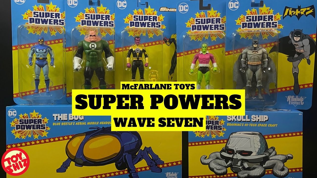 2024 SUPER POWERS WAVE 7 | McFarlane Toys