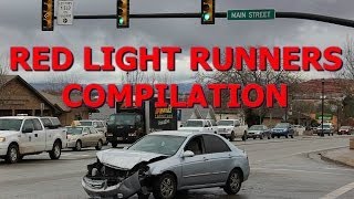 Red Light Runners || CAR CRASH COMPILATION
