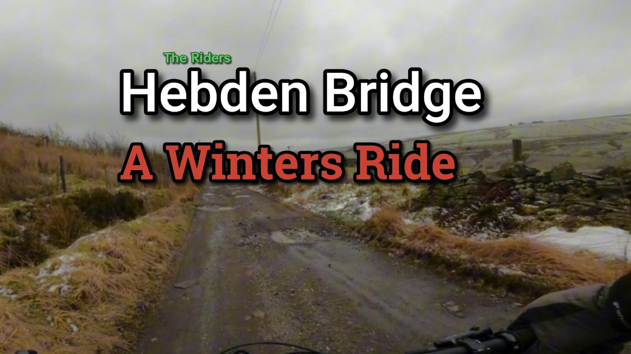 Hebden Bridge Short Loop On A Cold Windy Winters Day