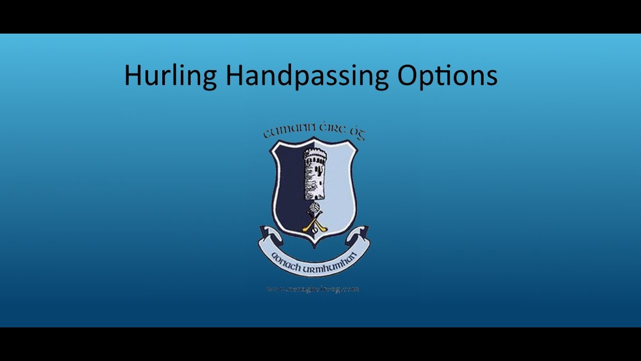 Hurling Handpassing Options