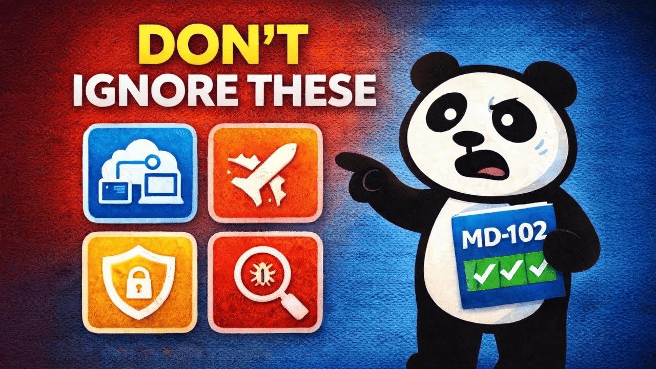 Темы экзамена MD-102, которые ОБЯЗАТЕЛЬНО нужно знать (90% экзамена)