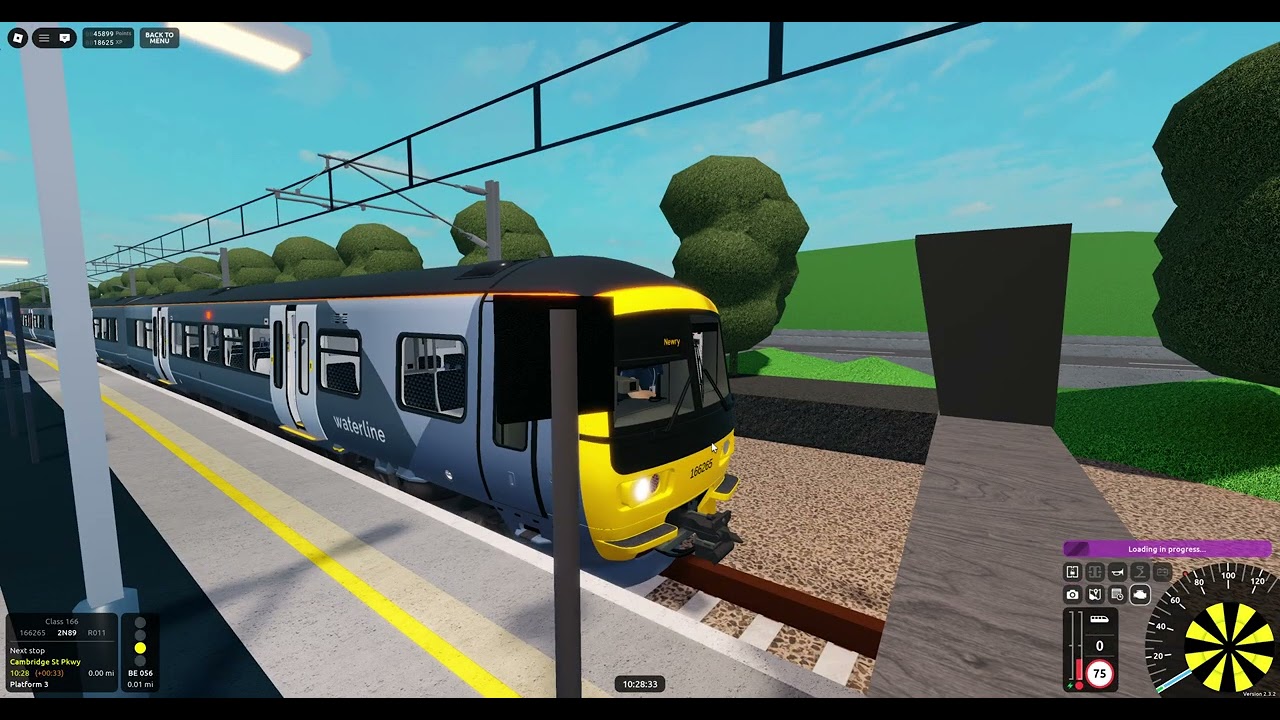 Roblox SCR v2.3.2 R011 Connolly➡️Newry (Class 166/2)