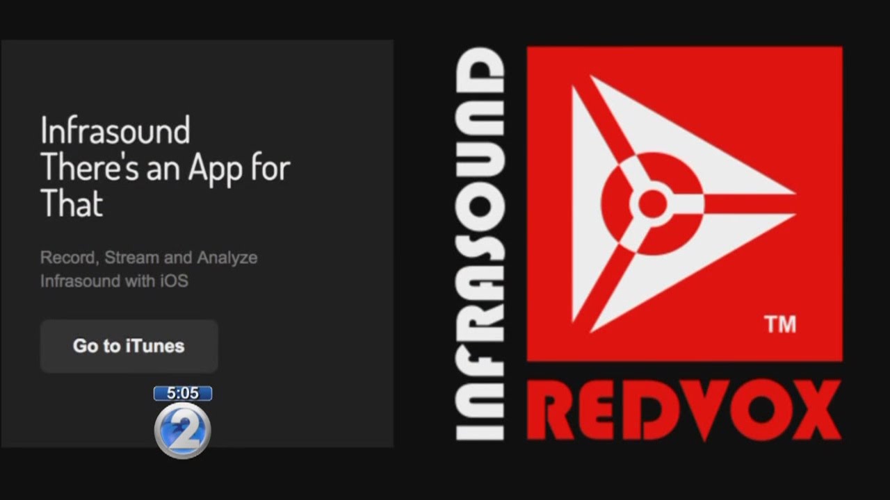 Redvox app to study infrasound