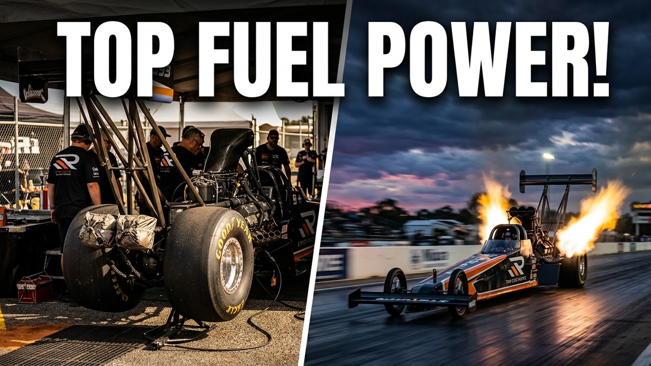 Top Fuel Drag Racing Mildura Friday night 2026 Twilight Nationals #topfuel #dragracing