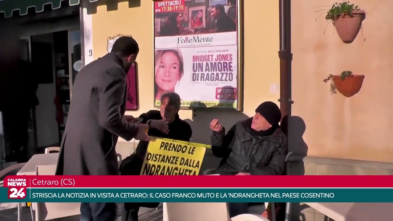 Cetraro (CS) - Striscia la Notizia: il caso Franco Muto e la 'Ndrangheta nel paese cosentino
