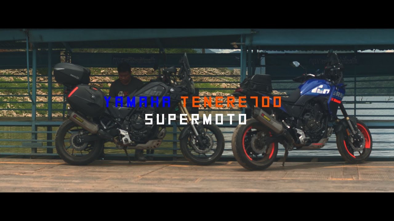 Cinematic​ Yamaha​Tenere 700 Sm Oneday Trip  Kanchanaburi  4k 2.40Ratio