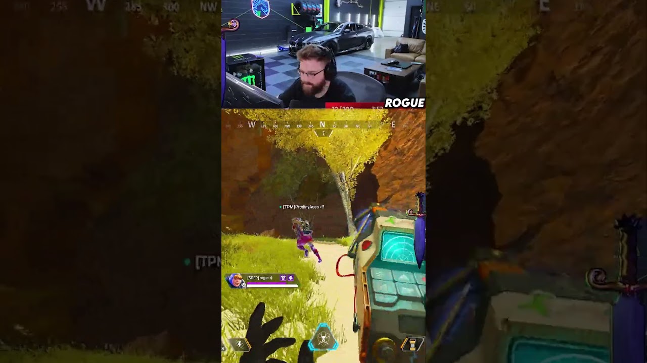 How Did Rogue Even Spot That RAT There?!? - Apex Legends