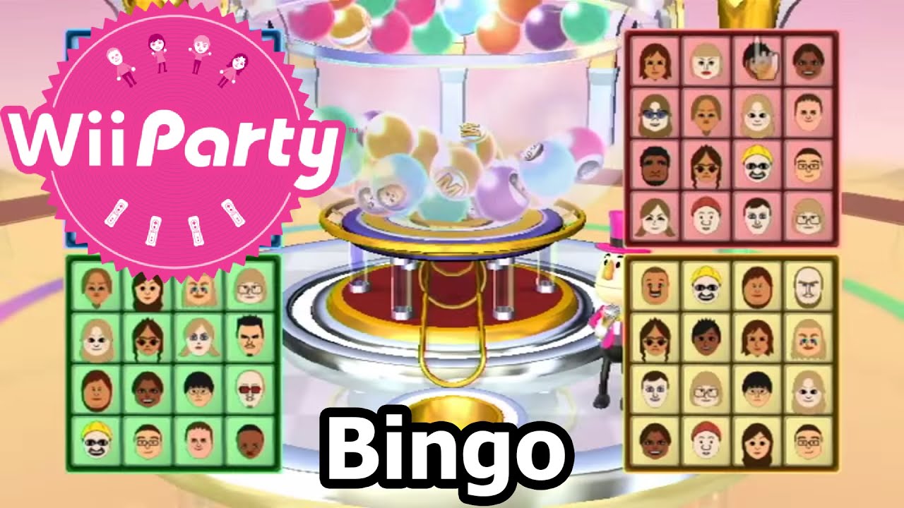 Wii Party - Party Mode - Bingo