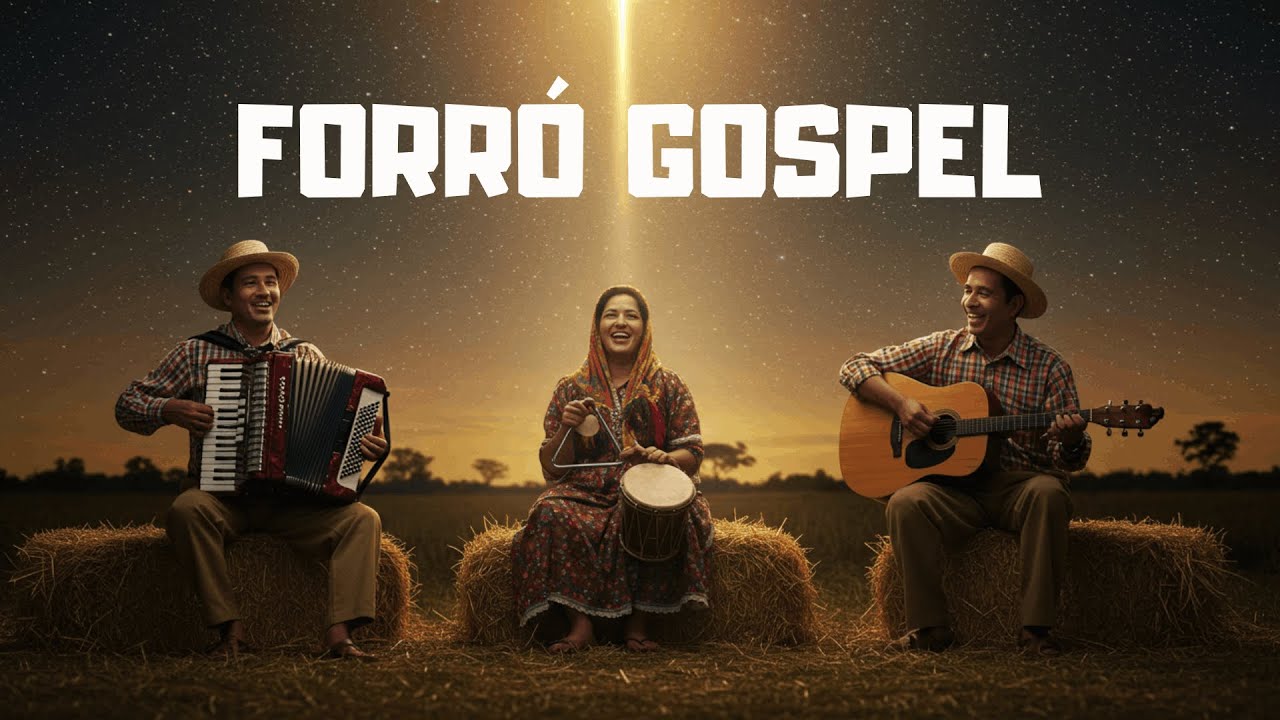 🔥[NOVOS LOUVORES FORRÓ GOSPEL 2025]   RENOVO E PAZ PARA SEU LAR 🎶