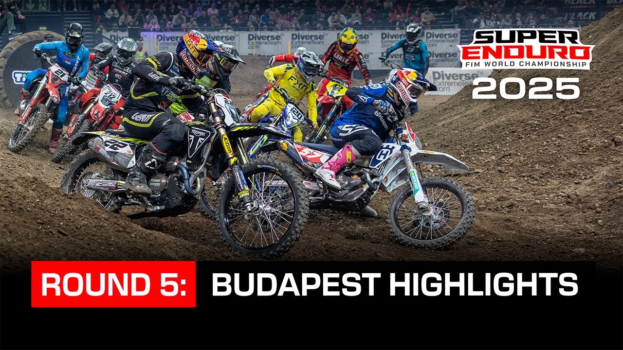 5-й этап SuperEnduro – лучшие моменты Будапешта | Гран-при Венгрии, 08.02.2025
