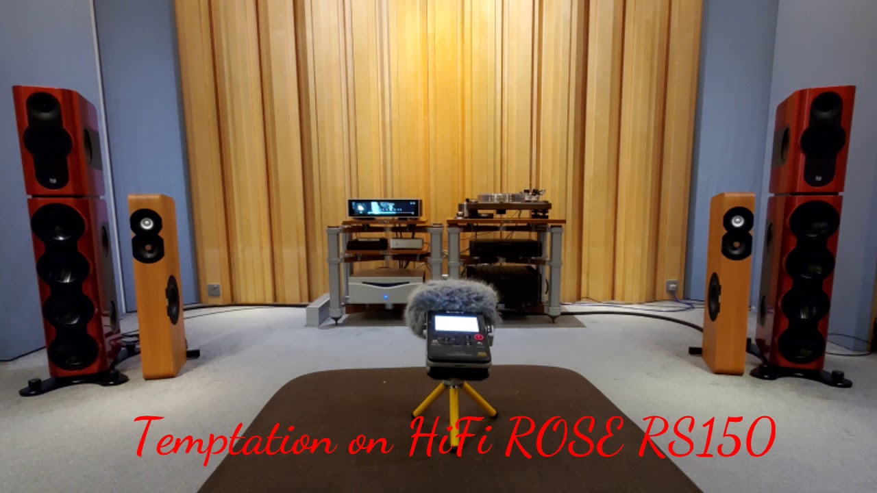 HiFi ROSE RS150 with Audia Flight and Boenick W8