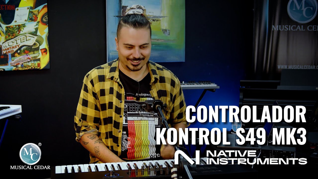 Controlador Native Kontrol S49 MK3 con Andrés Silva