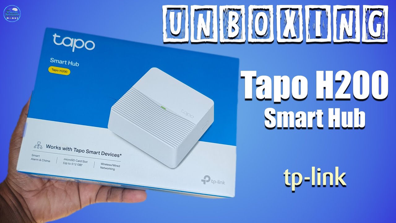 UNBOXING of tp-link Tapo H200 Smart Hub #tplink #tapo #unboxing