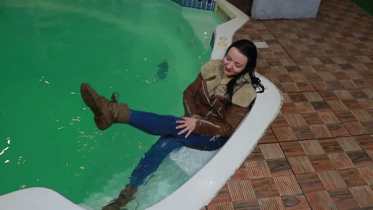 Wetlook Jeans and Boots