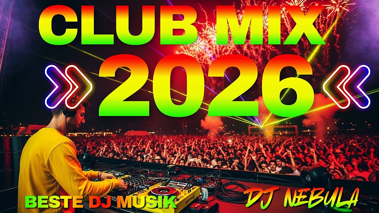 Beste DJ Music & Dance Mix 2026 ⚡ Beste Dance Mix 2026 🔊 EDM Mix, Club Party, House & Disco Remixe