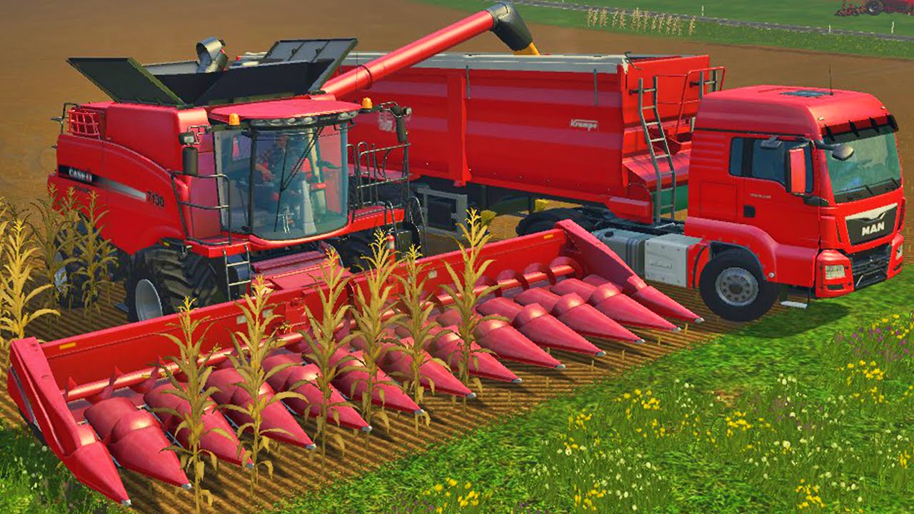 Farming Simulator 15 - Colheita de Milho