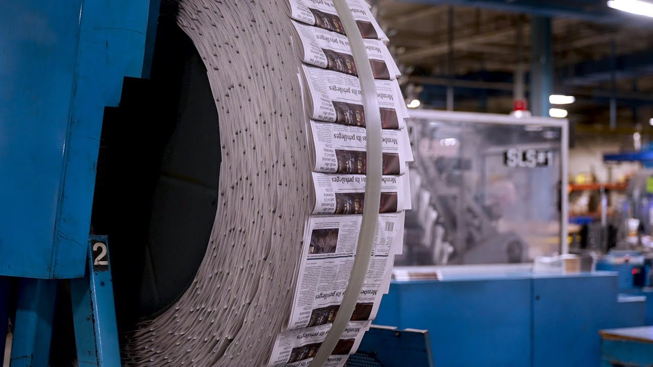 The sights, sounds, people and presses at the Providence Journal's production facility
