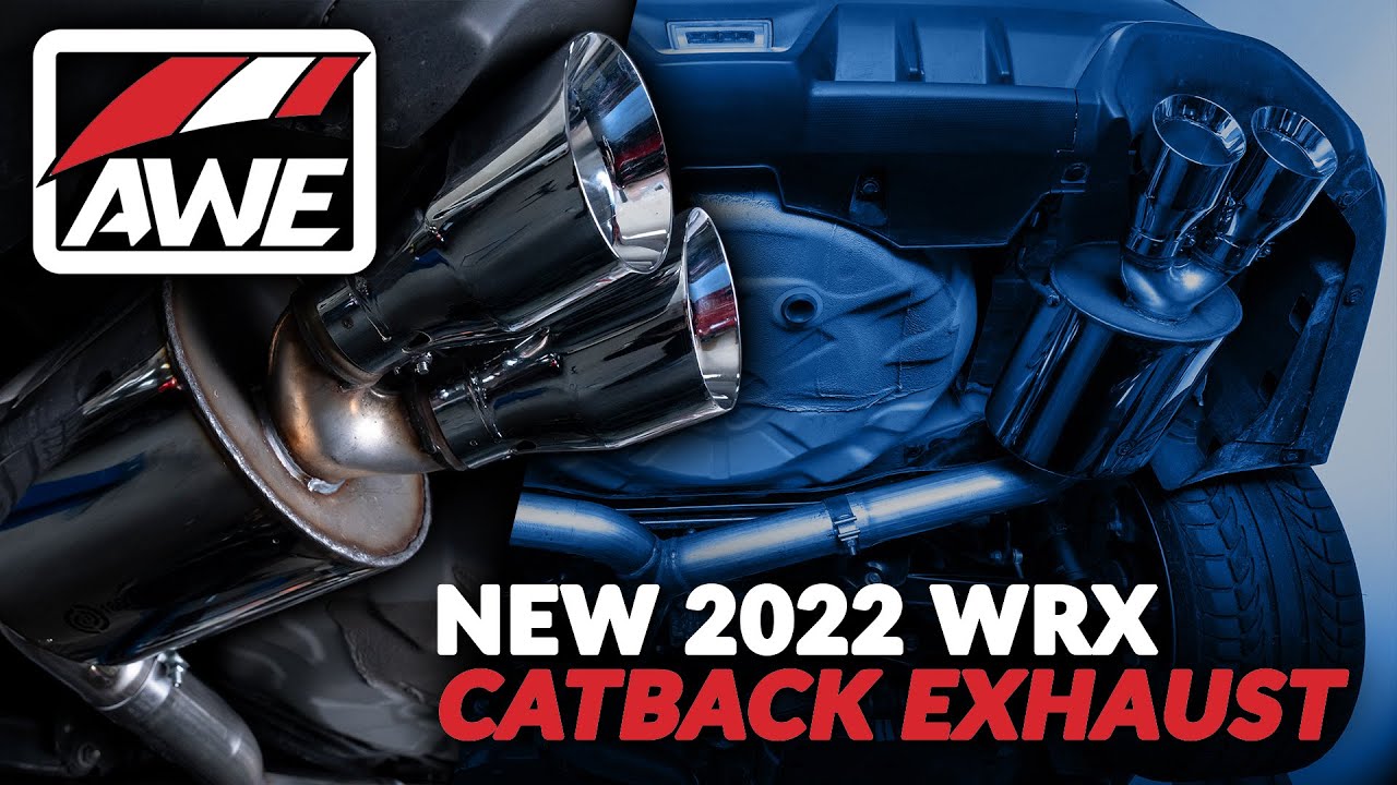 Тест AWE 22 WRX Catback