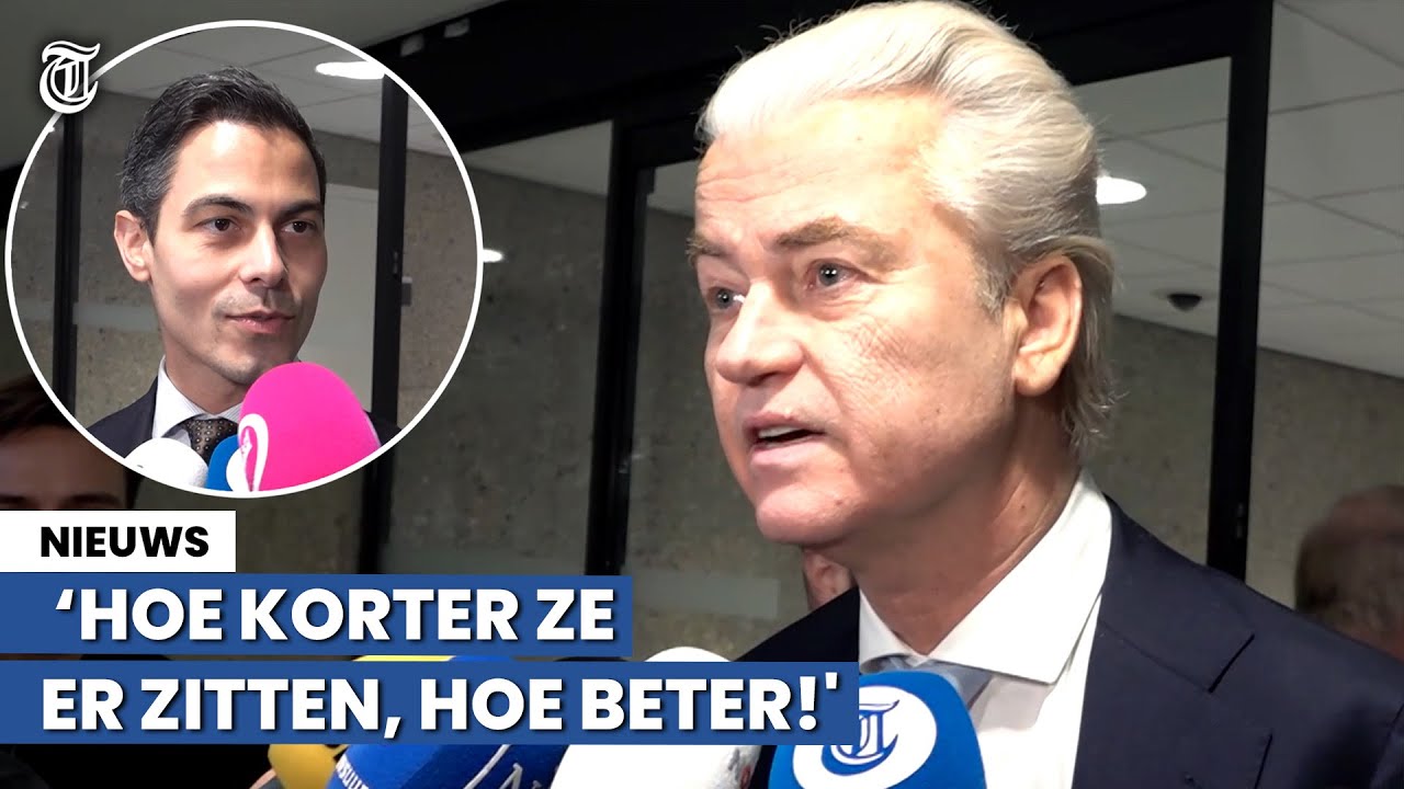 Wilders over koffie drinken met ‘Bende van Jetten’: ‘Ga niet helpen met afbraak van Nederland’
