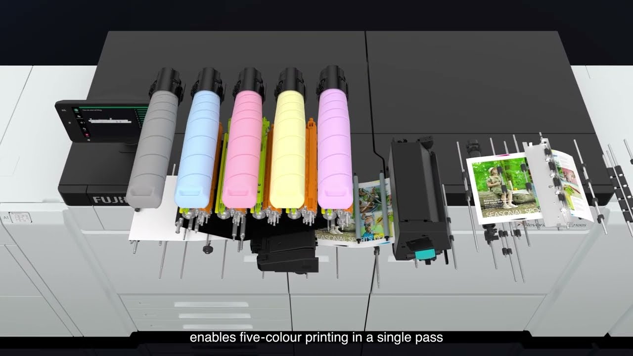 Fujifilm Revoria Press EC2100 Series and SC285 Series 5-Color Printing Technologies