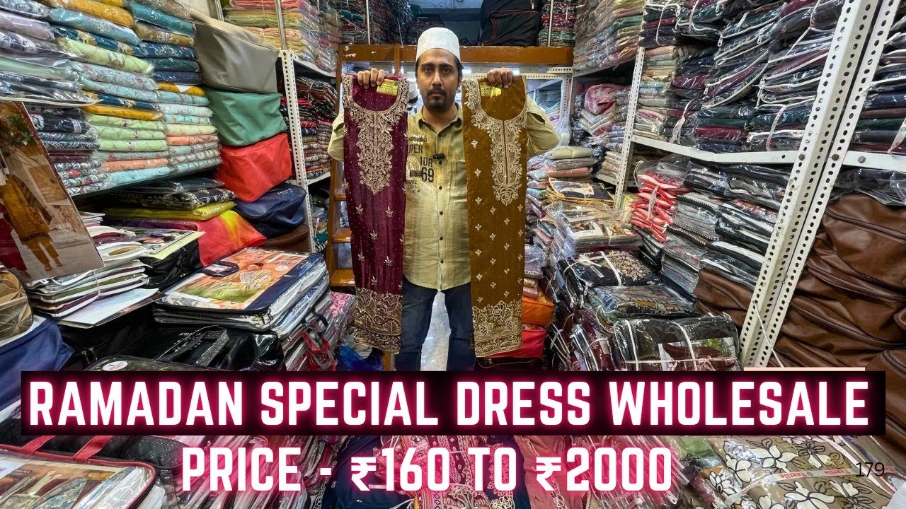 Mumbai Nakhuda Mohalla Dress Market | wholesale Ladies Dress Material Market in Mumbai 
