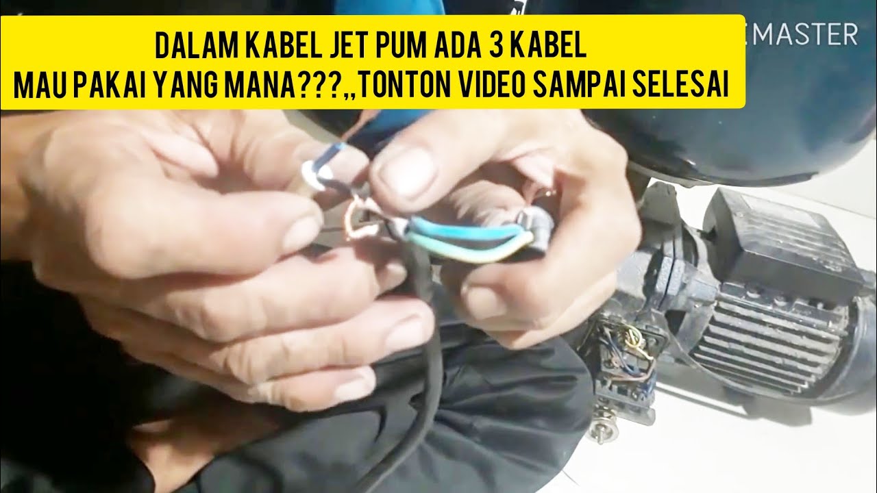 cara sambung kabel radar toren kabel mesin jetpum