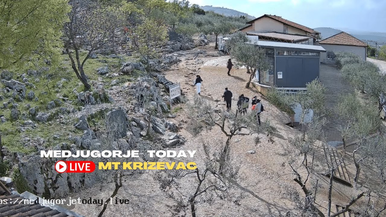 Medjugorje LIVE Stream  24/7 CAM - Mt. Krizevac