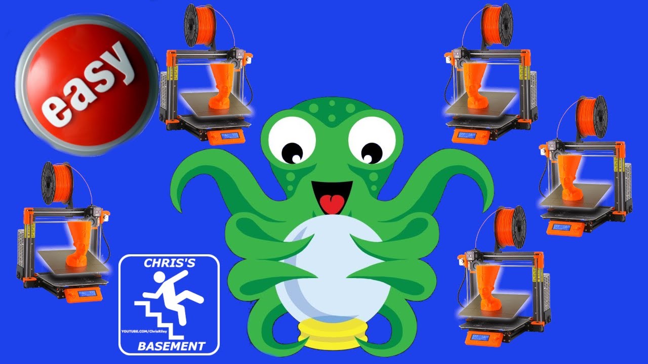 OctoPrint — настройка нескольких экземпляров — Raspberry Pi и Linux — Chris's Basement — 2023