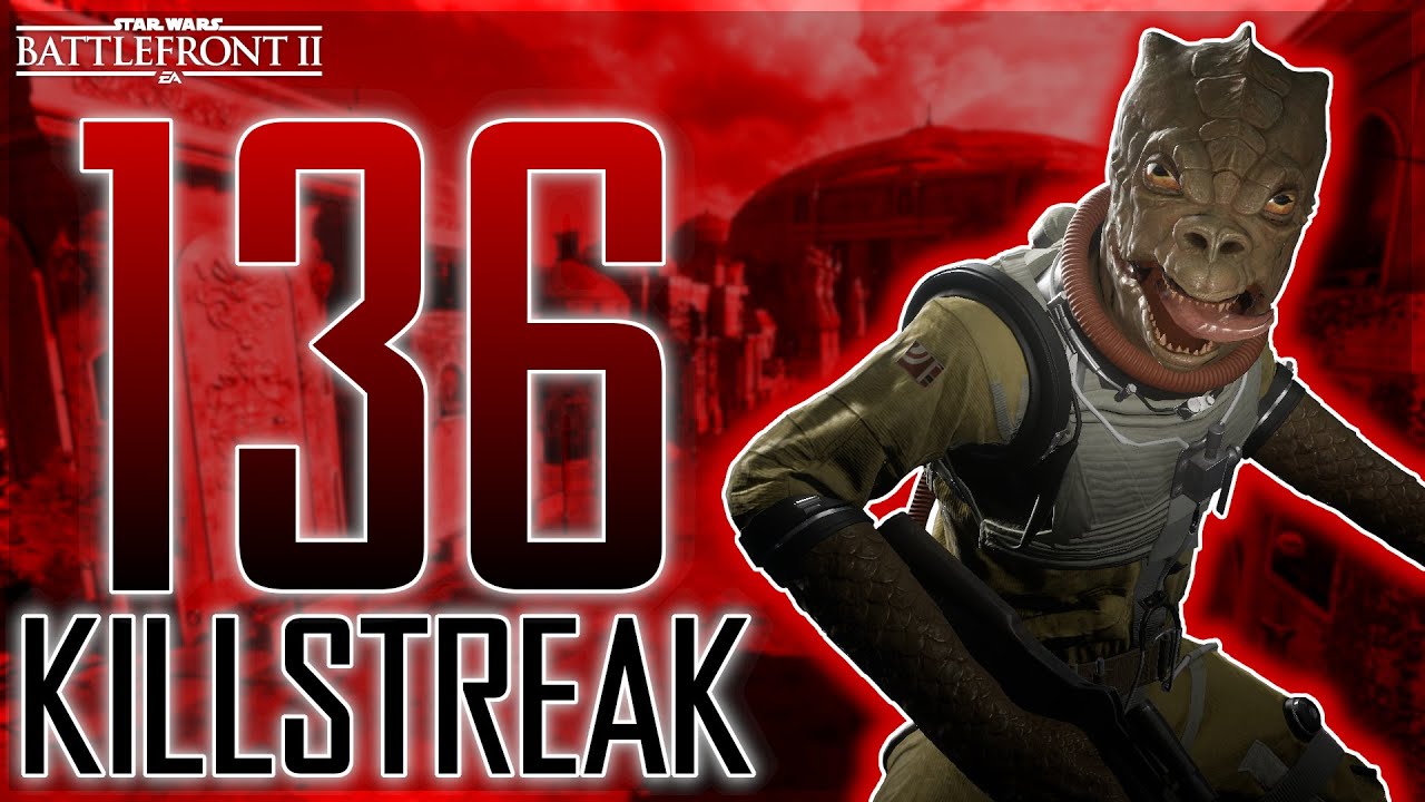 Bossk 136 Killstreak on Naboo | Star Wars Battlefront 2