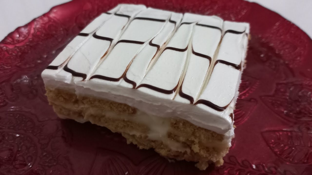 &Uuml;ŞENGE&Ccedil; BASTASI👌😁 MODASI GE&Ccedil;MEYEN EN KOLAY B&Uuml;SKİVİLİ PASTA TARİF ✅️